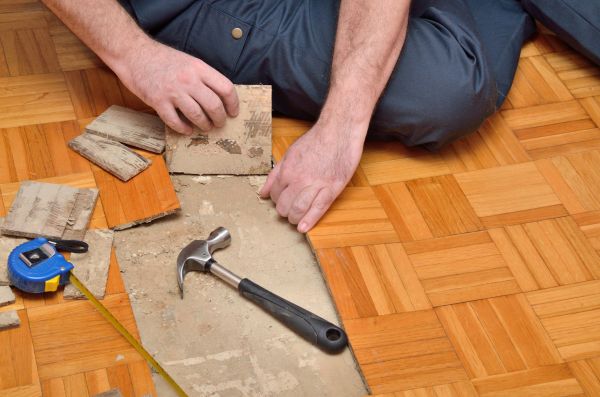Cost of Handyman Floor Repair in Glenview